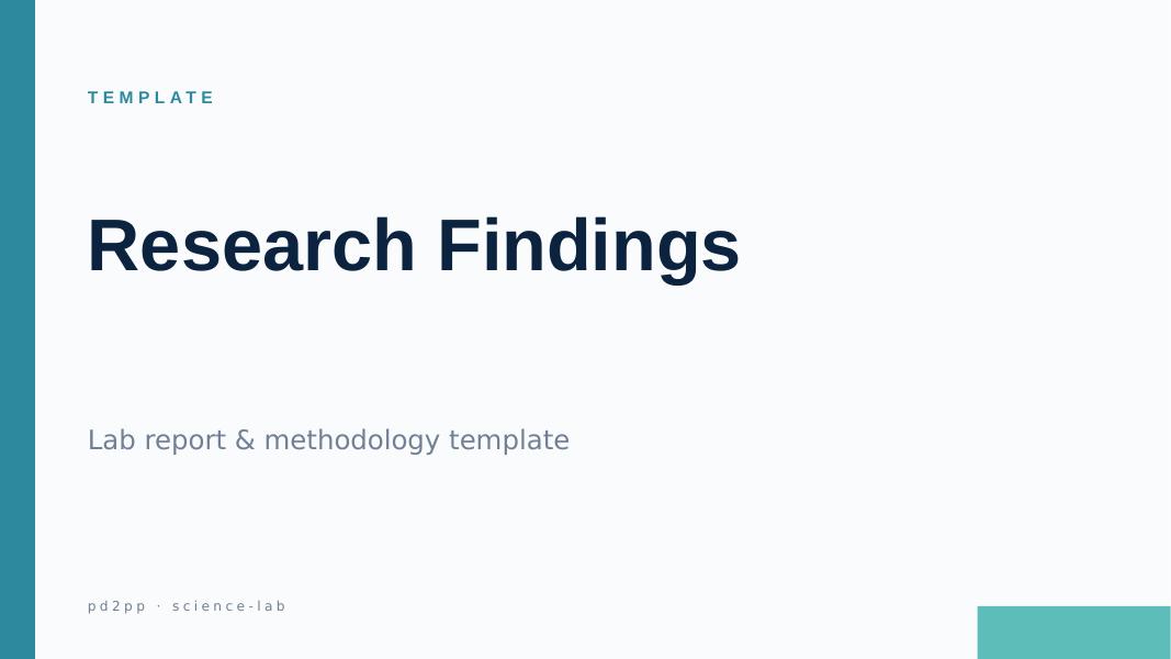 Research Findings preview